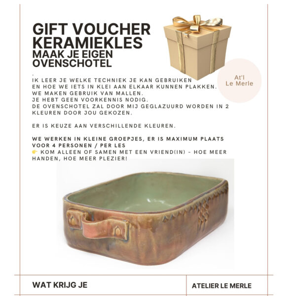 Cadeaubon - maak je eigen ovenschotel